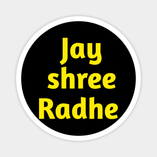 Jai shree radhe Magnet